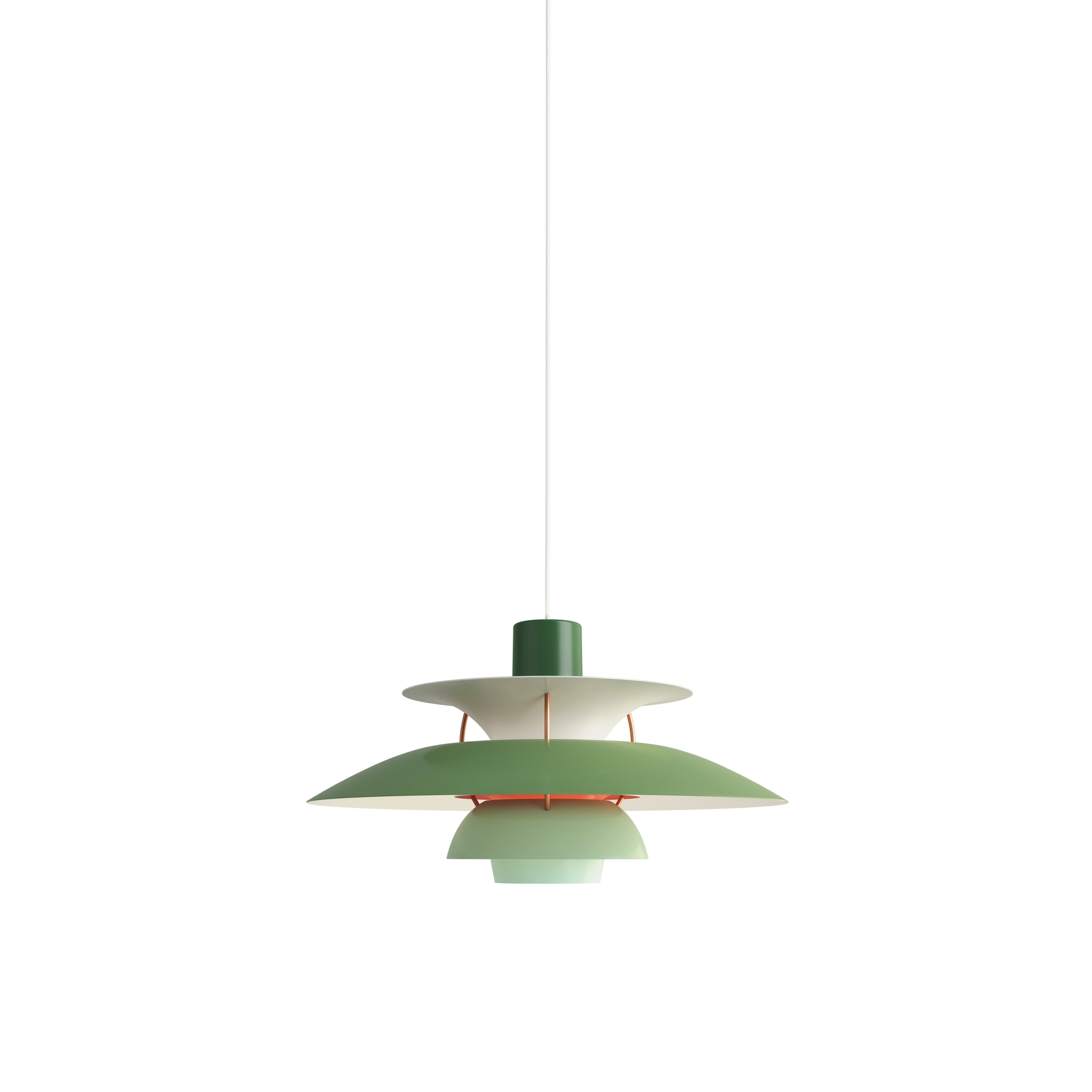 PH 5 Pendant: Hues of Green + Green