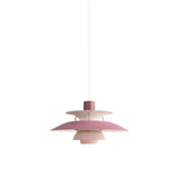 PH 5 Pendant: Hues of Rose + White

