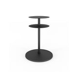 Plates Side Table: Black