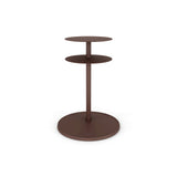 Plates Side Table: Corten