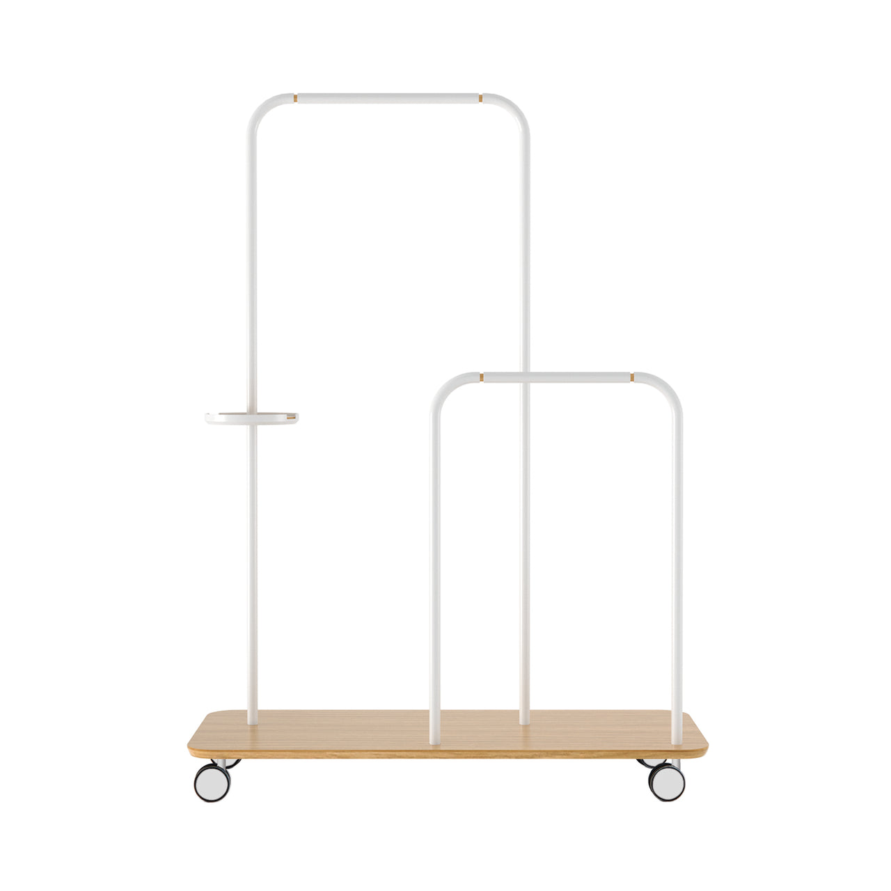 Platel Coat Rack Hanger: White