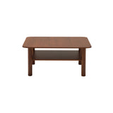Port Coffee Table: Square + Walnut