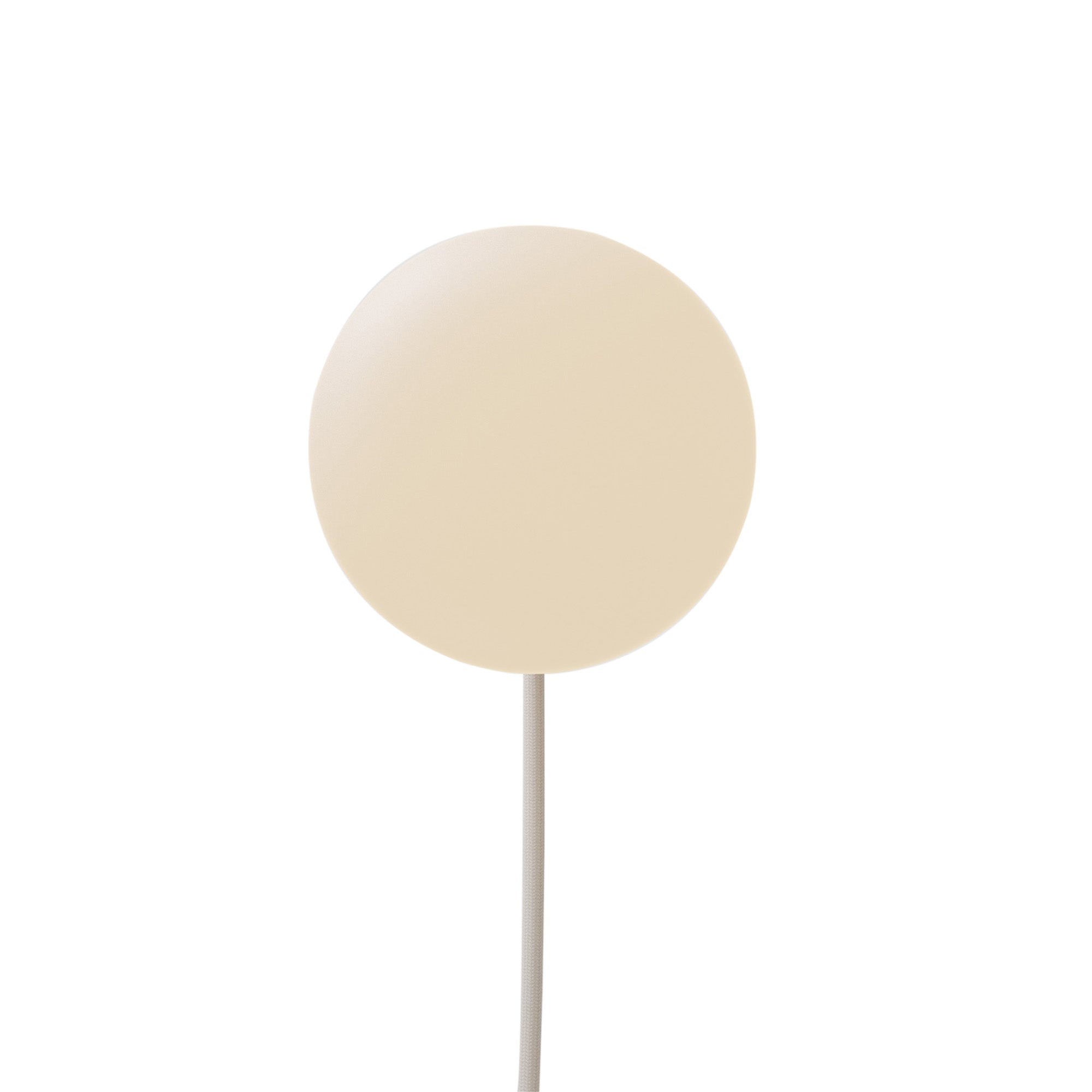 Parc 01 Table Lamp: Footswitch + Beige