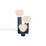 Parc 06 Table Lamp: Handswitch +  Midnight Blue + Beige