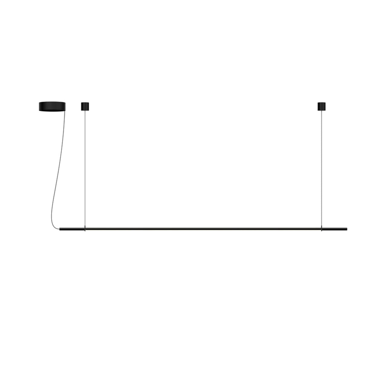 T.O Pendant: 1 + Matte Black + Graphite