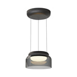 Totem Mini Downlight Pendant: E + Smoke + Black