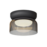 Totem Mini Flush Downlight: E + Smoke + Black