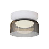 Totem Mini Flush Downlight: E + Smoke + White