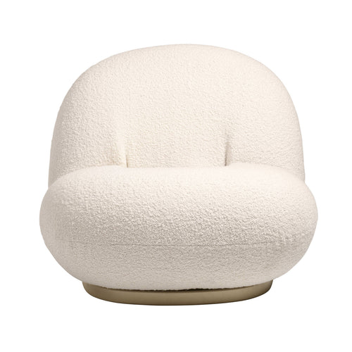 Pacha Lounge Chair: Pearl Gold