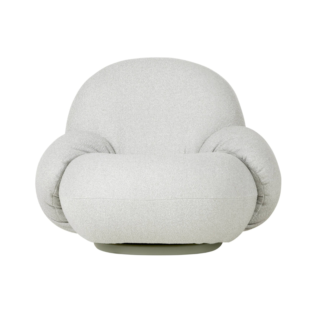 Pacha Outdoor Lounge Chair with Armrest: Swivel Base