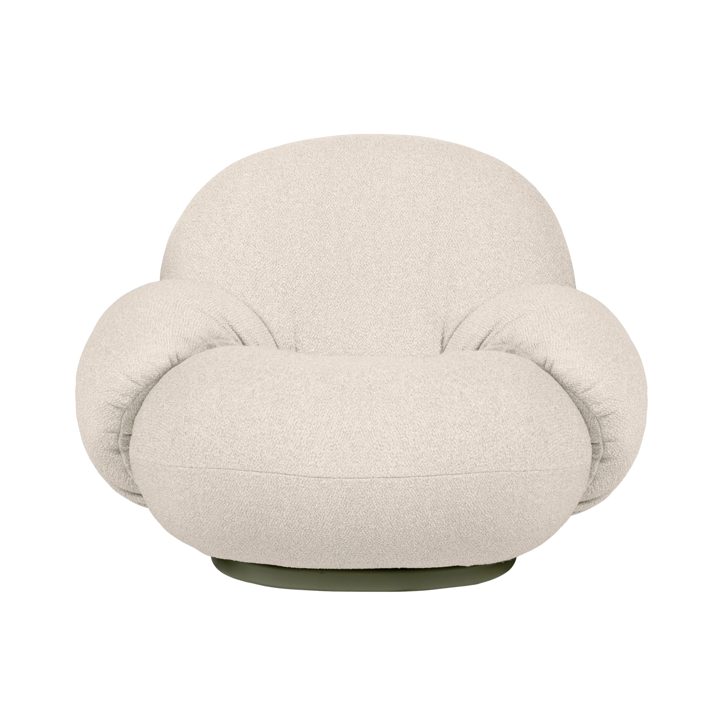 Pacha Outdoor Lounge Chair with Armrest: Swivel Base