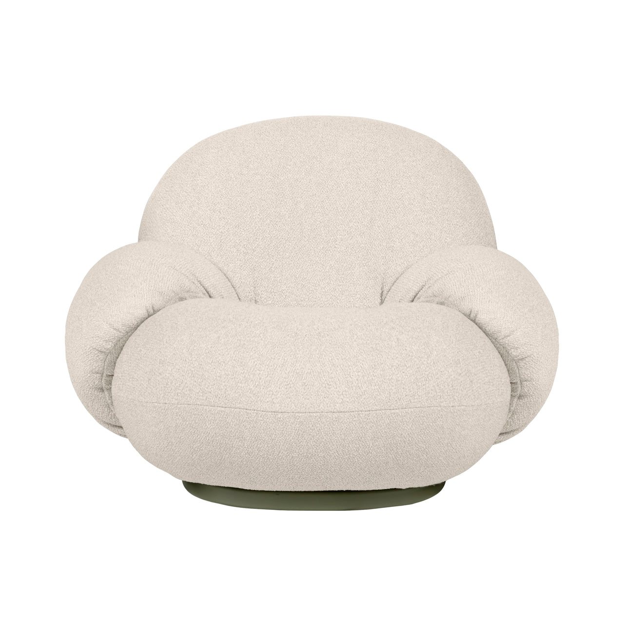 Pacha Outdoor Lounge Chair with Armrest: Swivel Base