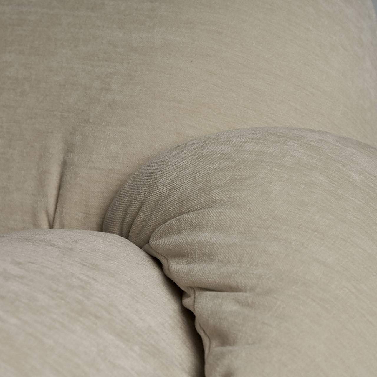 Pacha Sofa: 2-Seater with Armrests and Ottoman + DI