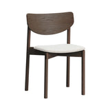 Hane Chair: Seat Upholstered + Smoke Oak + Baton B-IV