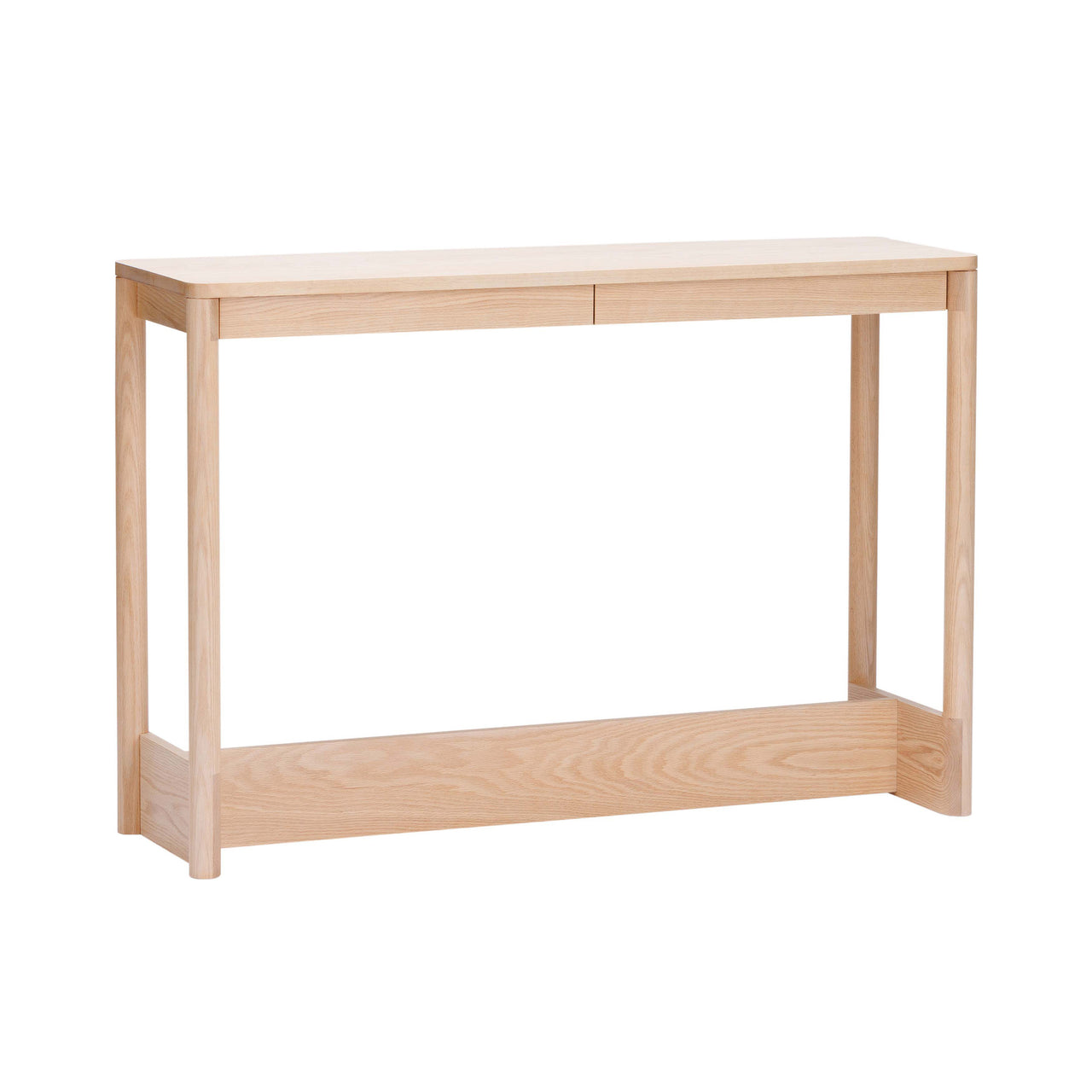 Koyabari Console Table: High + Large + White Oak