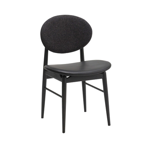 Outline Seat + Back Upholstered Chair: Set of 2