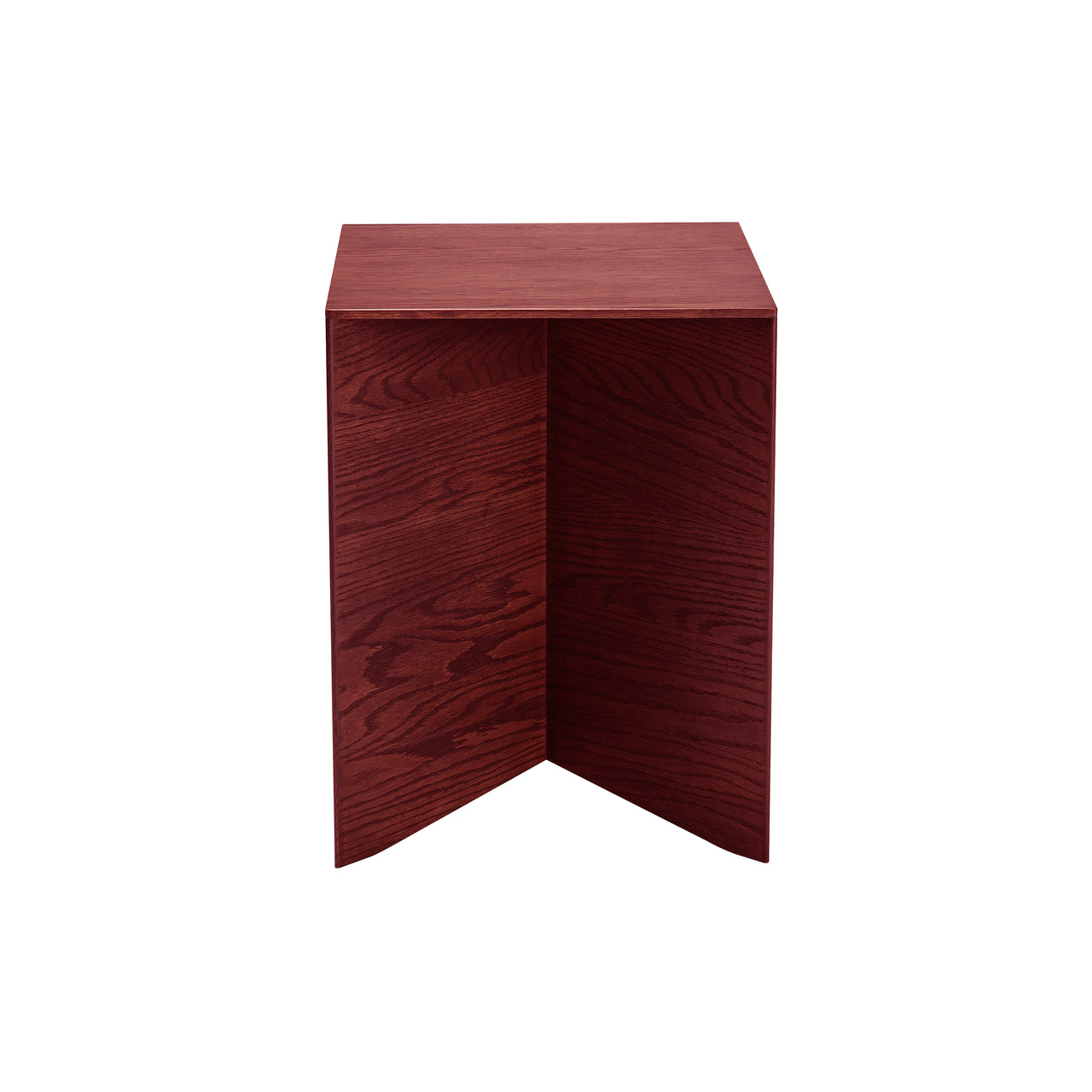 Paperwood Side Table: Red Ash