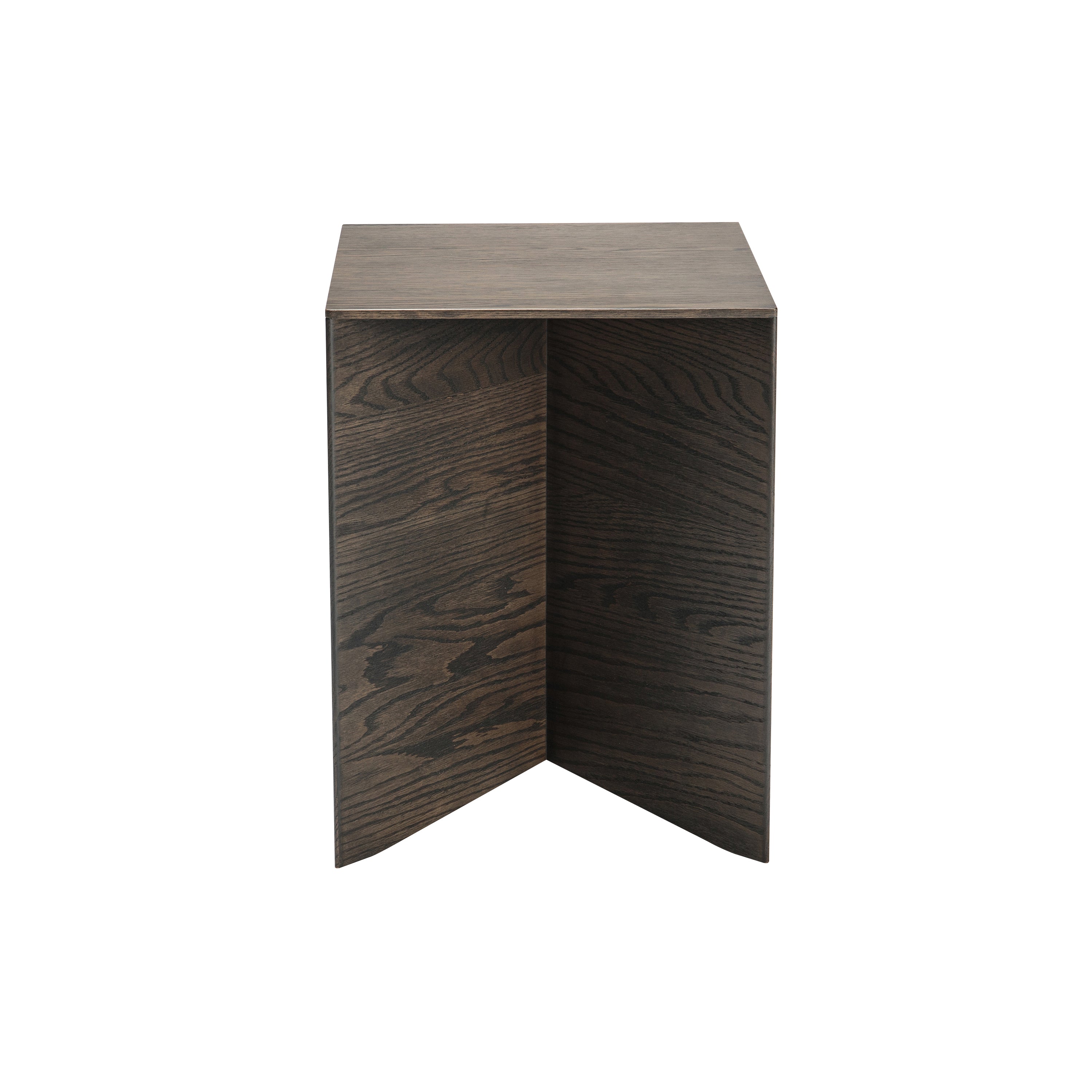 Paperwood Side Table: Smoked Oak