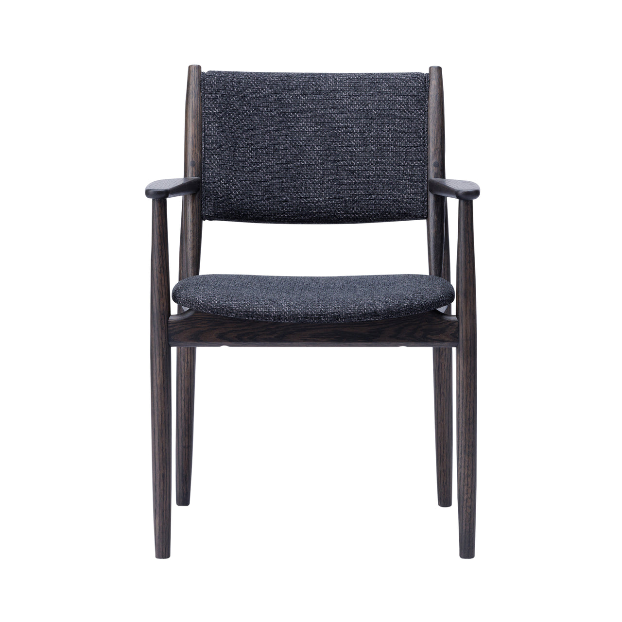 Summit Dining Chair: Smoke Ash + Baton B-CGR