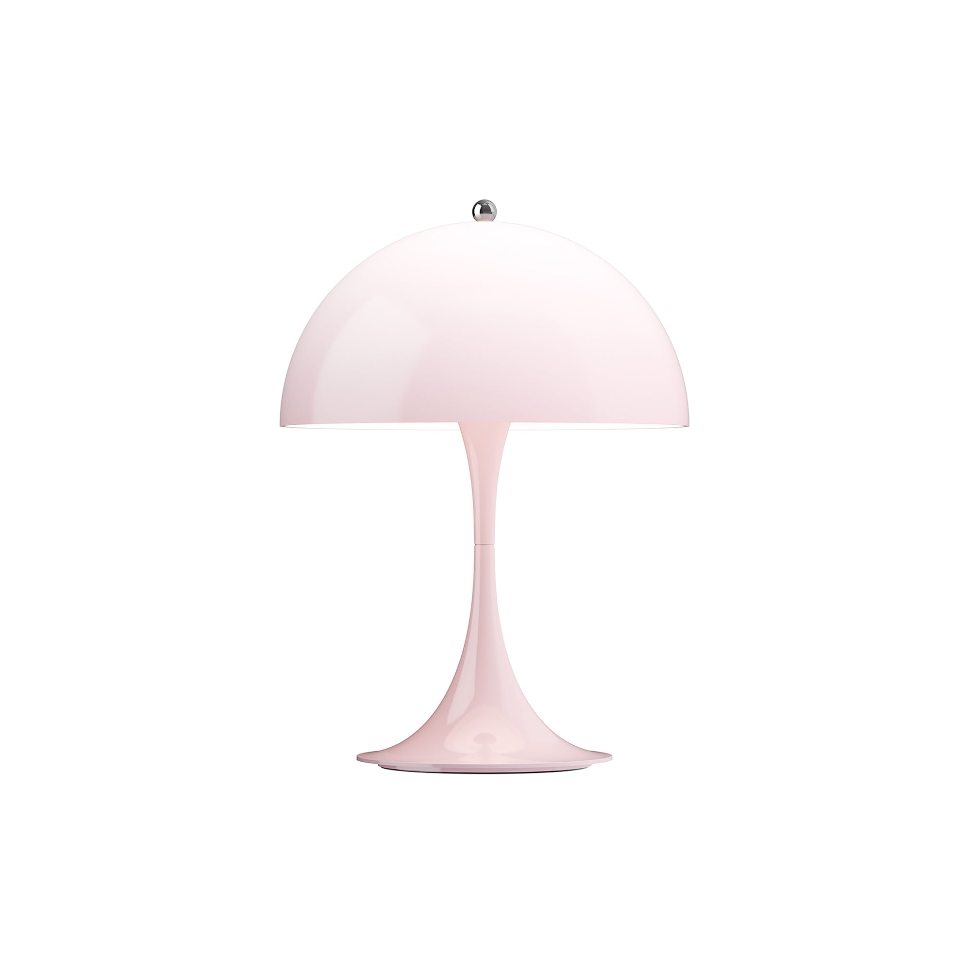 Panthella 250 Portable Lamp: Opal Pale Rose