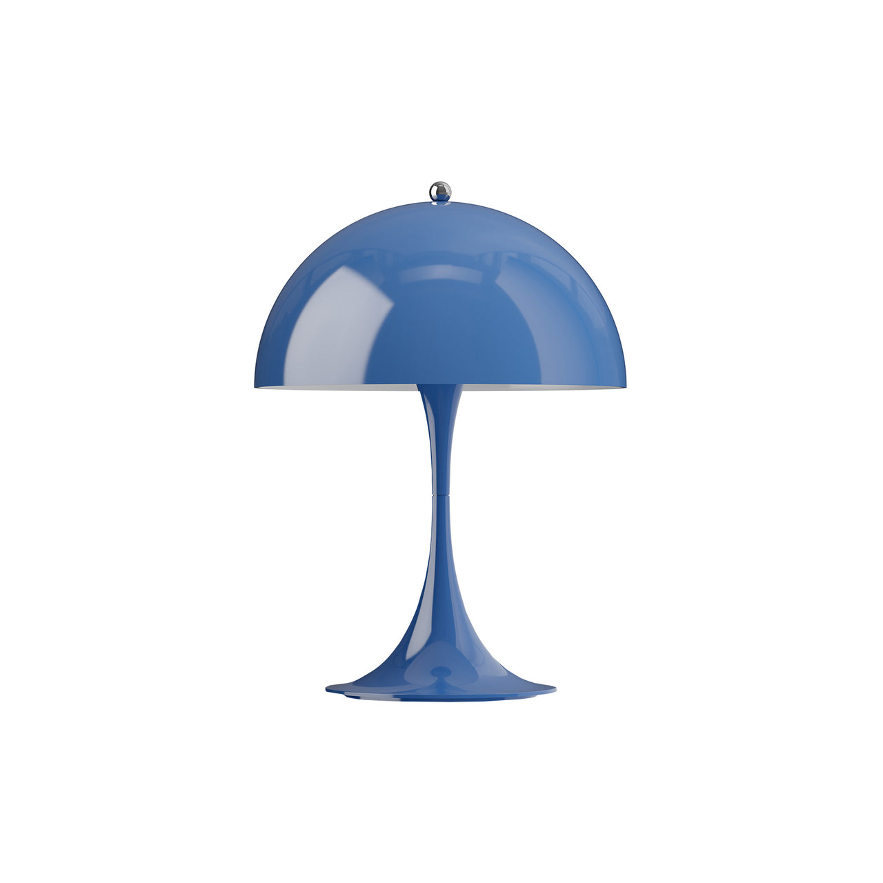 Panthella 250 Portable Lamp: Opaque Indigo Blue