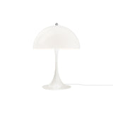 Panthella 320 Table Lamp: White Opal Acryl + White