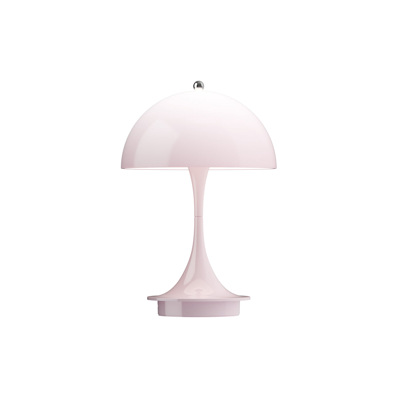 Panthella Portable Table Lamp: Rose Opal