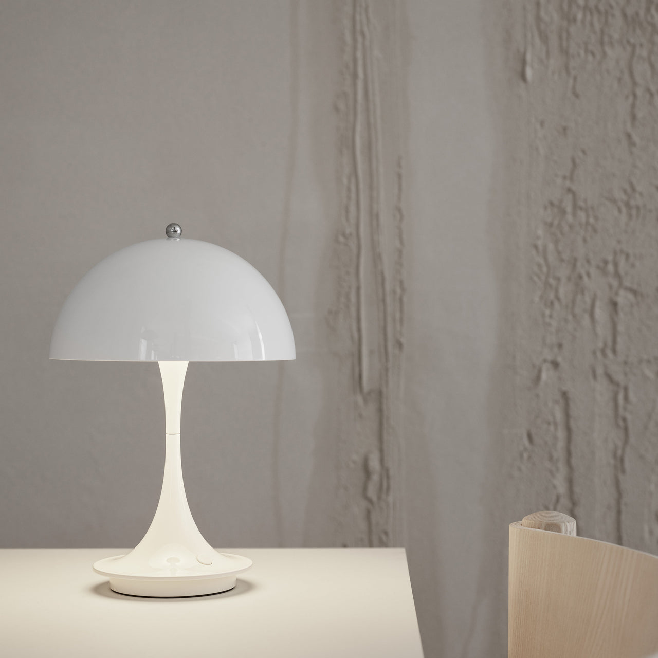 Panthella 160 Portable Table Lamp: LS