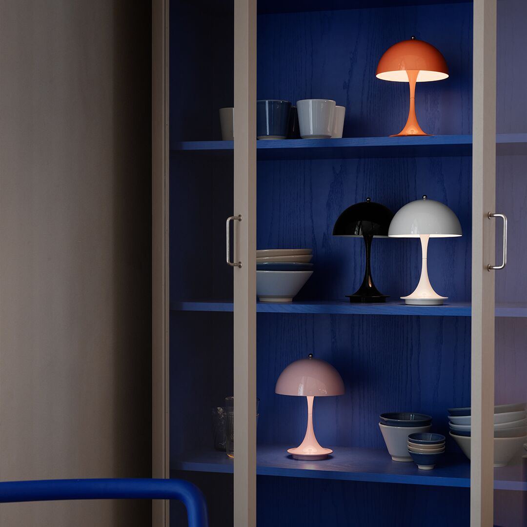 Panthella 160 Portable Table Lamp: LS