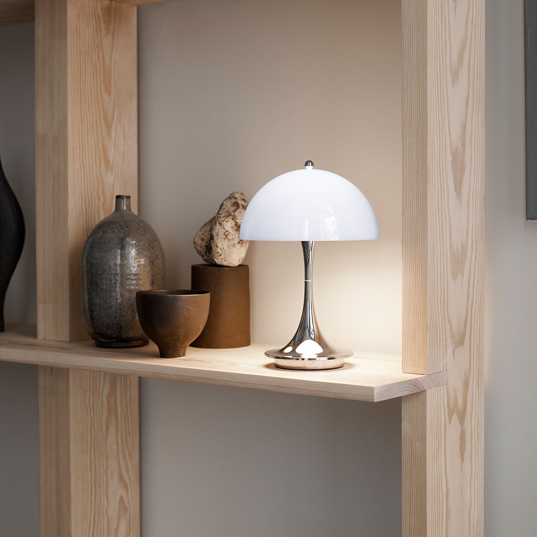 Panthella 160 Portable Table Lamp: LS