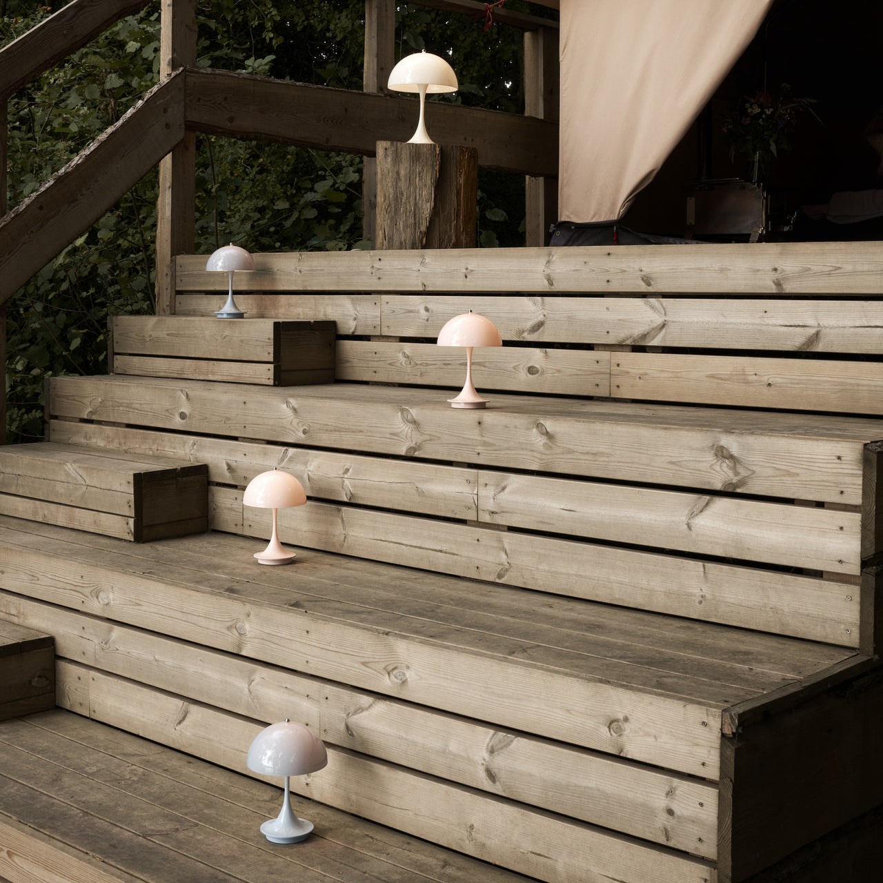 Panthella 160 Portable Table Lamp: LS
