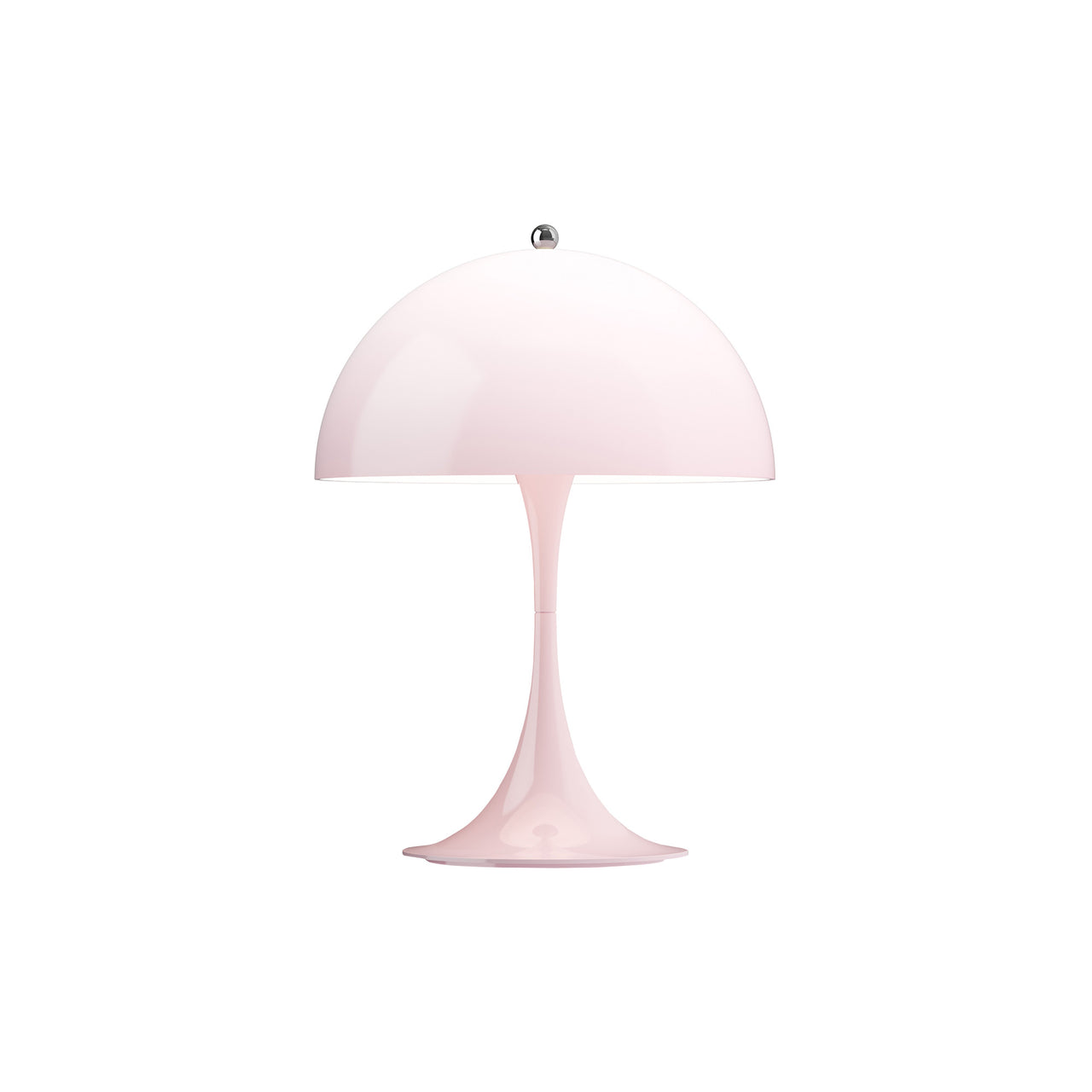 Panthella 250 Portable Lamp: Opal Pale Rose