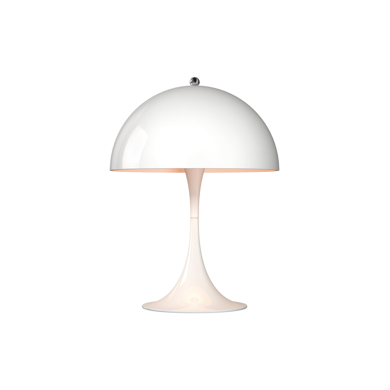 Panthella 250 Table Lamp:  White