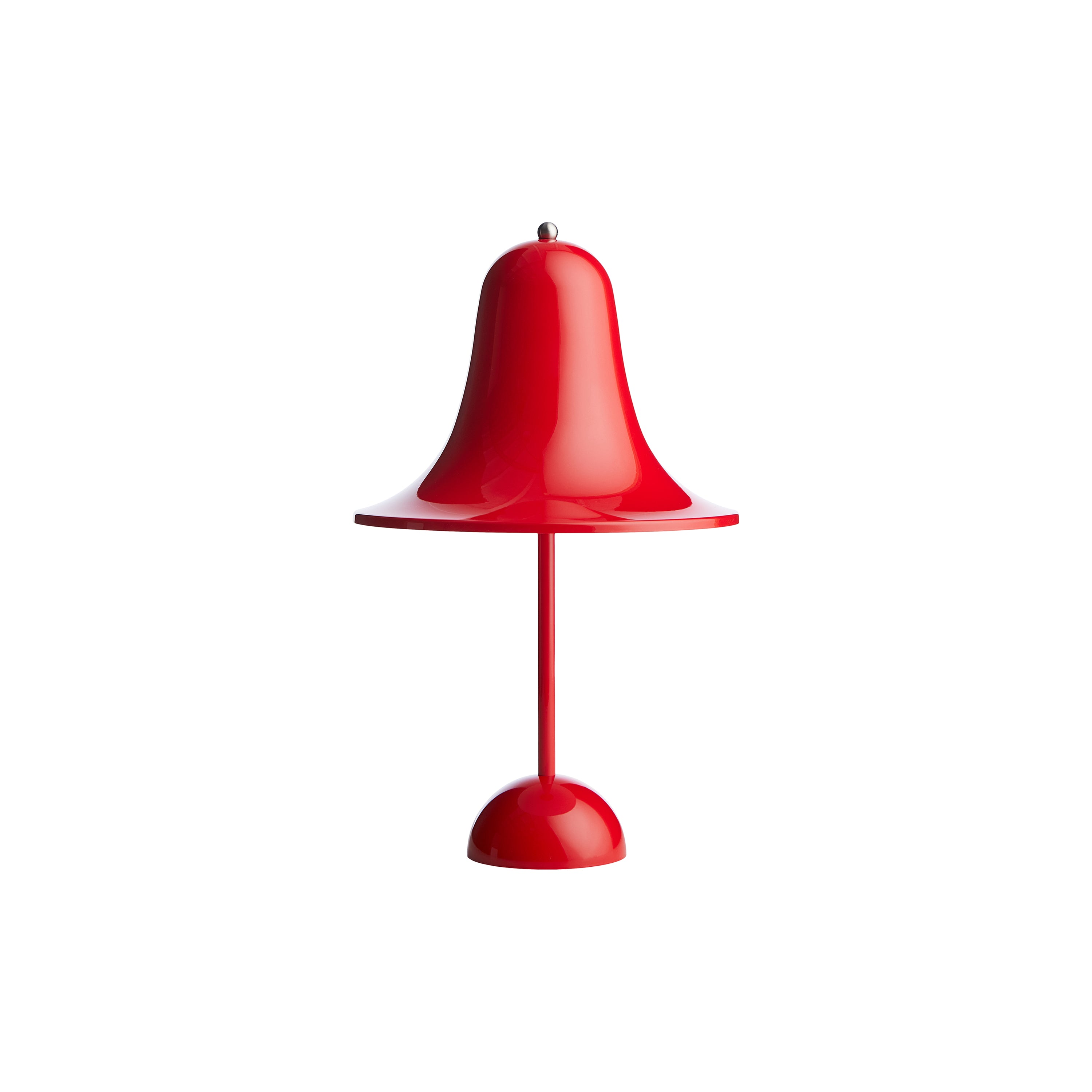 Pantop Portable Table Lamp: Bright Red