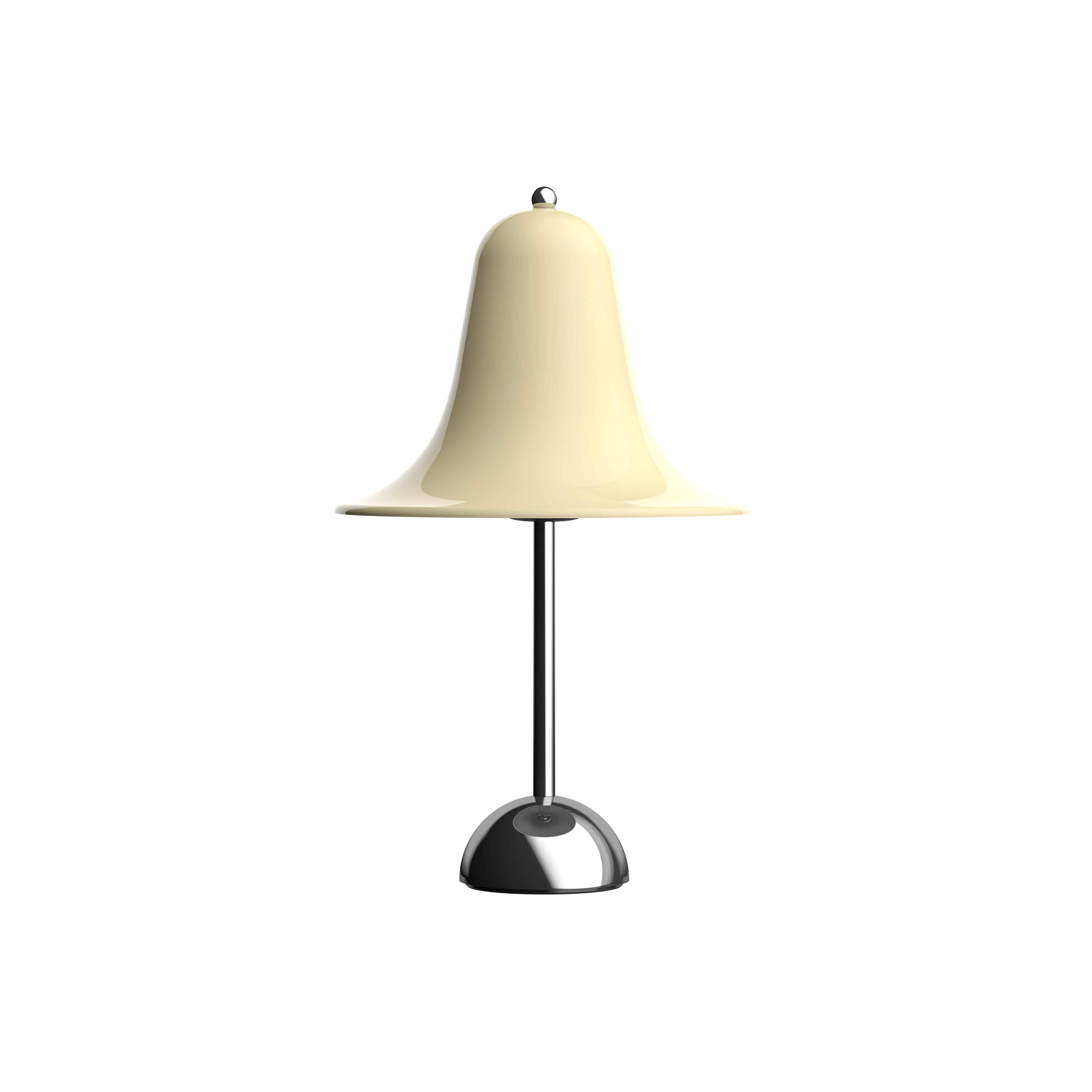 Pantop Table Lamp: Cream White