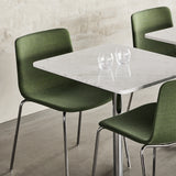 Pato 4 Leg Chair: Stacking + Fully Upholstered + LS