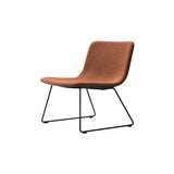 Pato Lounge Chair: Sledge Base: Black