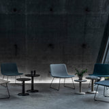 Pato Lounge Chair: Sledge Base: LS