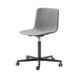 Pato Office Chair: Fully Upholstered + Black