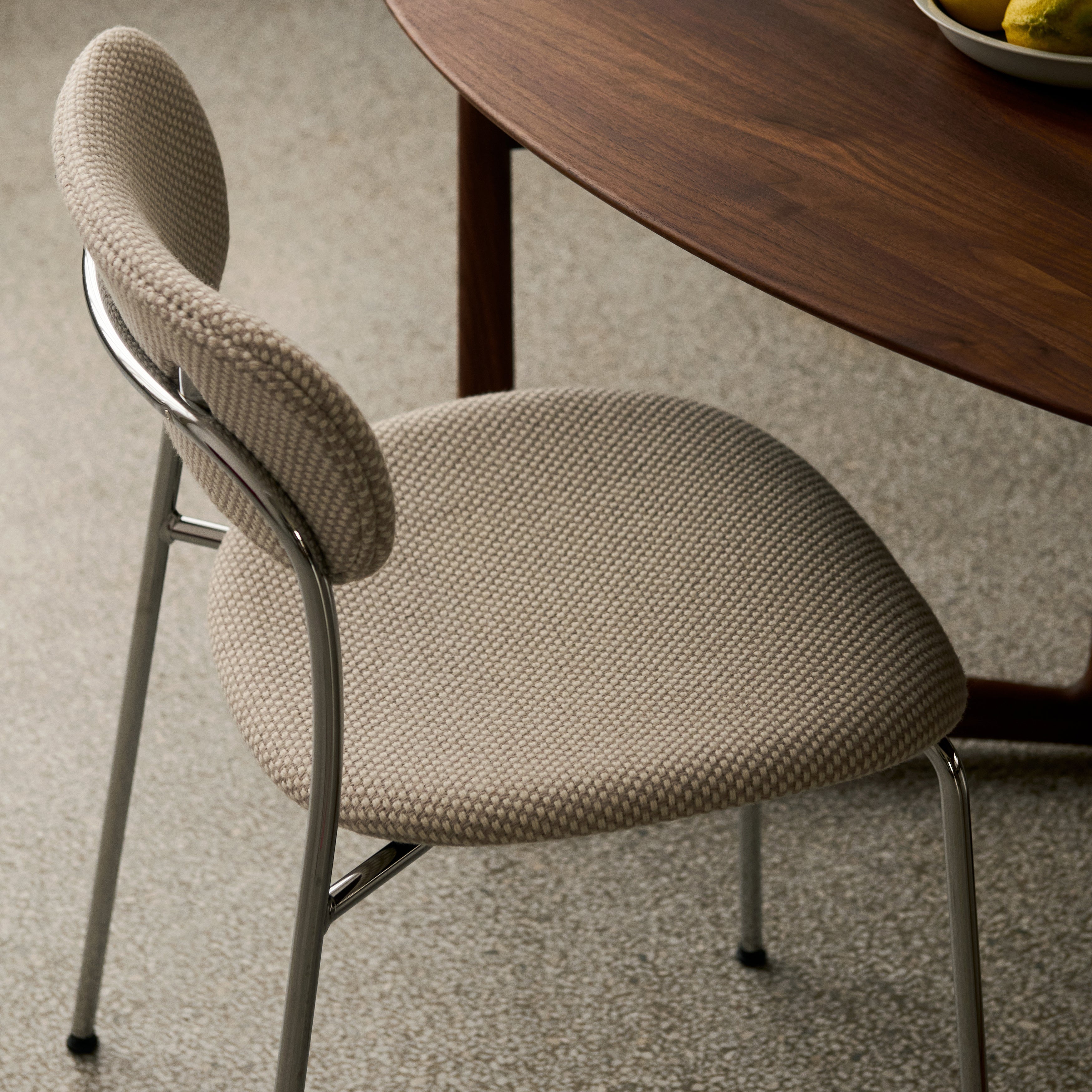 Pavilion Stacking Chair AV12: Fully Upholstered + LS
