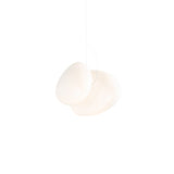 Pebble Pendant Light: B + Pearl + Pearl