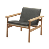 Pelagus Lounge Chair: With Charcoal Cushion