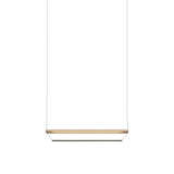 Tier 100 Pendant Light: Anodized Gold + Emerald