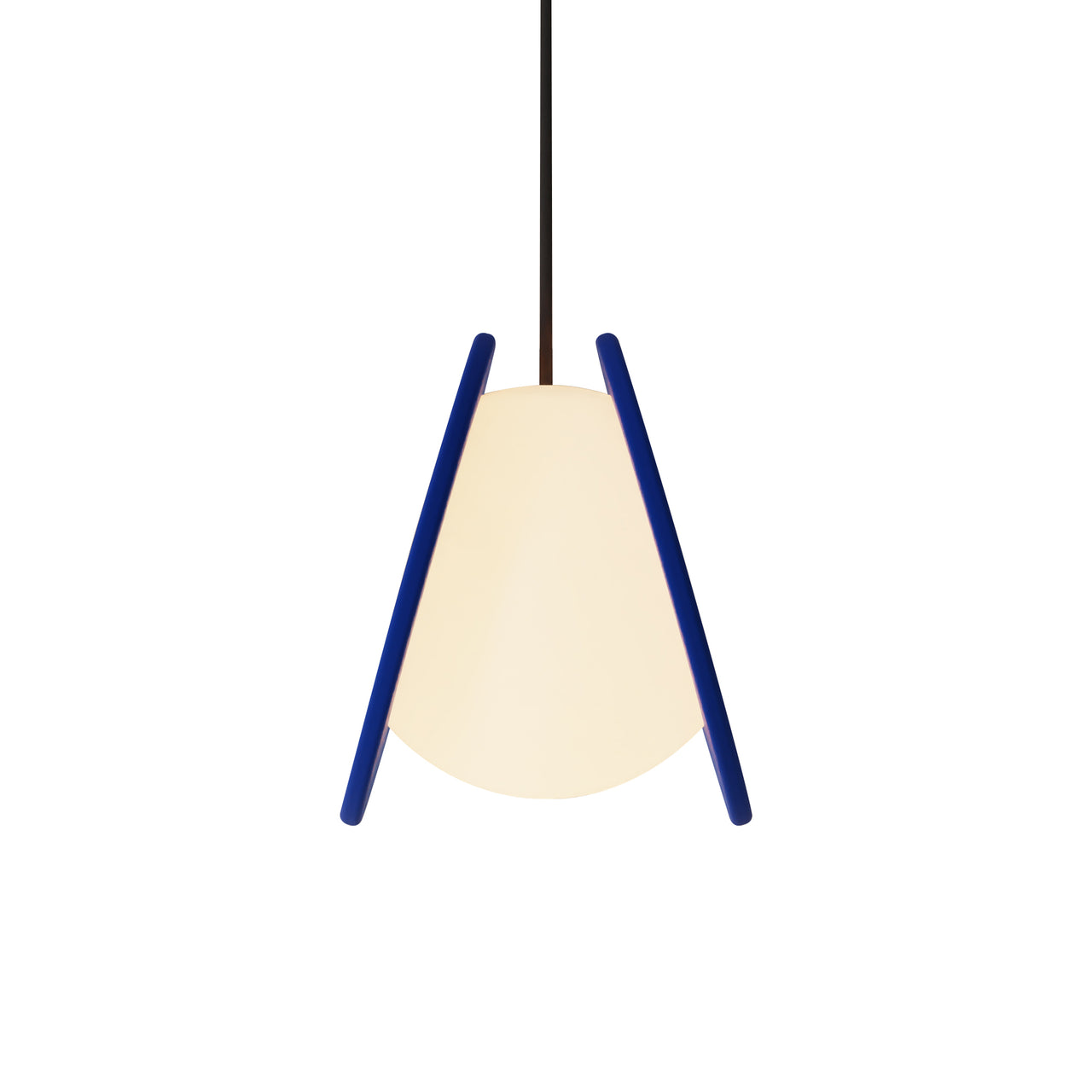 Pendulum Pendant Light: Cobalt