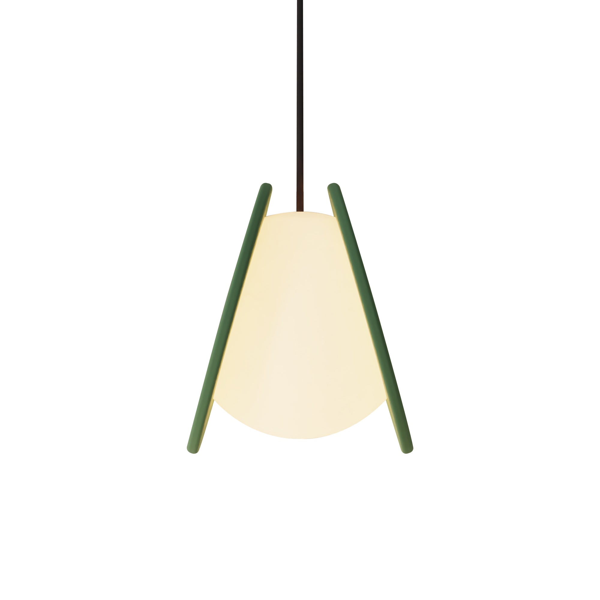 Pendulum Pendant Light: Sage