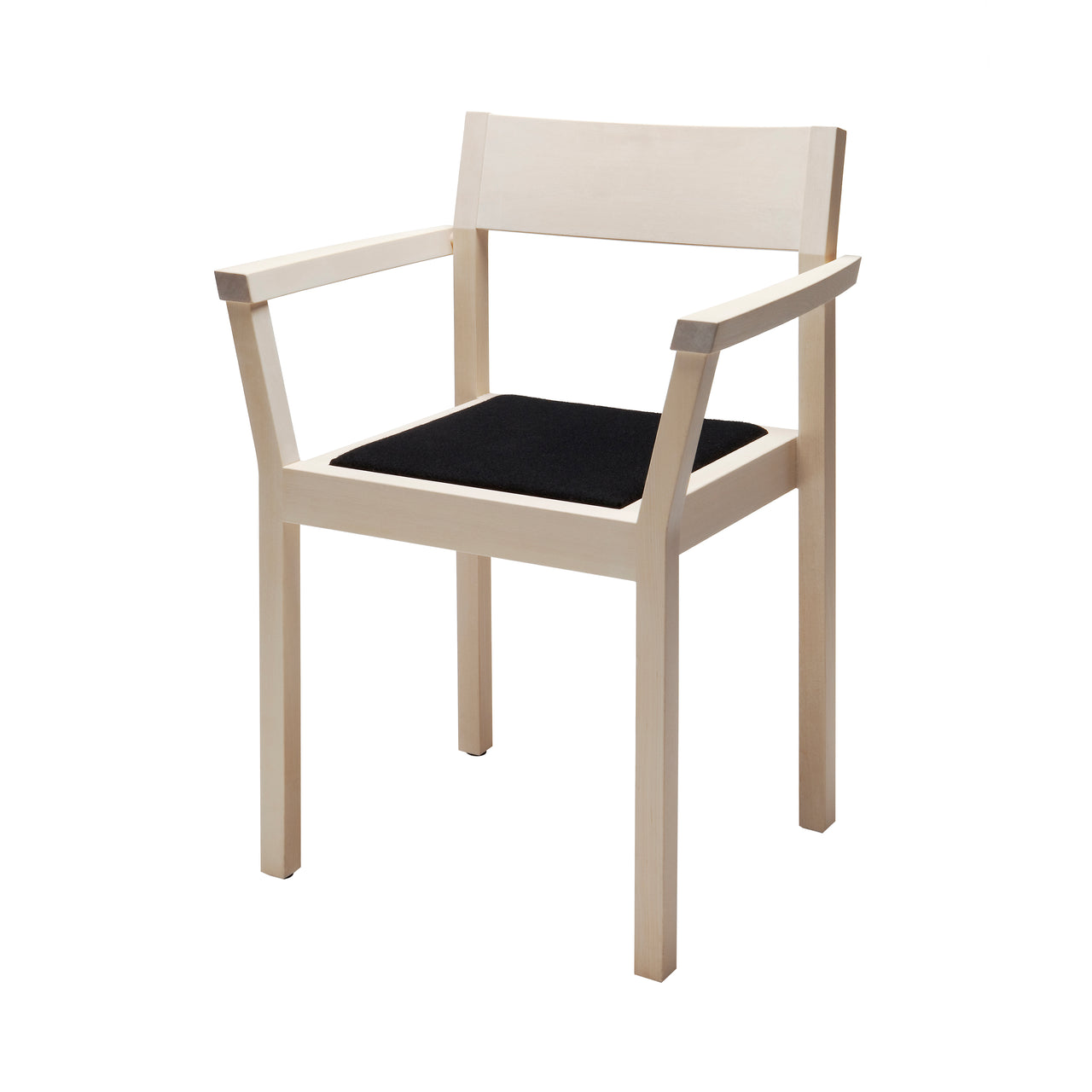 Periferia KVT3 Chair: Upholstered + Birch