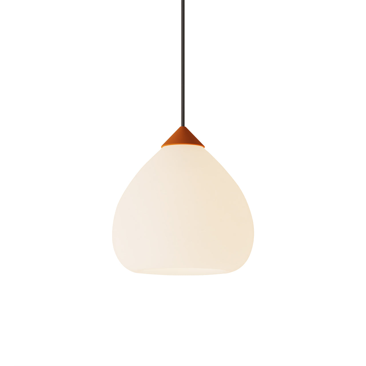 Gulp Pendant Light: Large + Persimmon