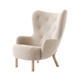 Petra Lounge Chair VB3: Oiled Oak + Karakorum 003