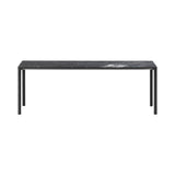 Piloti Alu Table: Extra Large + High + Black Marquina + Black