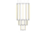 Pipeline 11 Chandelier: White